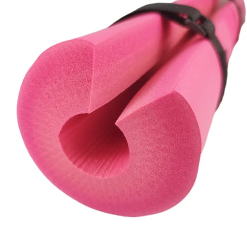 MuscleForge® Nackenpolster mit 2 Schlaufen, Langhantel Polster zum Schutz von Nacken und Hüftebei bei Kniebeugen und Hüftstößen im Fitnesstraining, Barbell Pad for Squat and Hip thrust