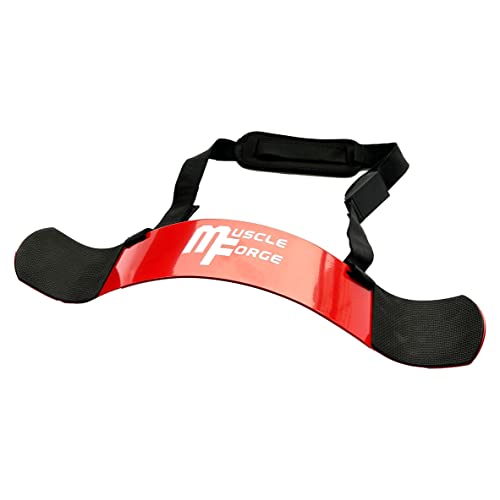 MuscleForge® Arm Blaster, Biceps Trainer, Aislador de bíceps para un óptimo Aislamiento de los músculos del bíceps y del Brazo, Biceps Blaster para Culturismo y Entrenamiento con Pesas