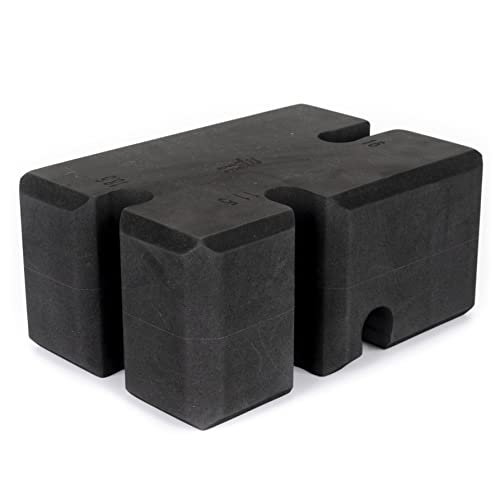 MuscleForge® Blocco per l'allenamento della panca, Bench press block per l'allenamento della forza, Tavola per la panca per il powerlifting, sollevamento pesi e il bodybuilding, 4 regolazioni