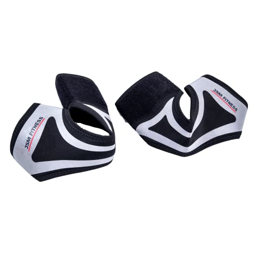 JSM FITNESS® Estabilizador de tobillo, Tobilleras para fútbol, running y entrenamiento de fitness, Tobillera para esguince, flexible y ajustable, 2 piezas - izquierda y derecha