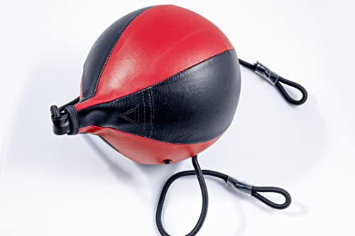 MuscleForge® Boxbirne zum Boxen Erwachsene, Speed Ball für das Boxtraining, Punchingball Hängend, Aufblasbarer Hänge-Boxball für Schnelligkeits- und Reflextraining