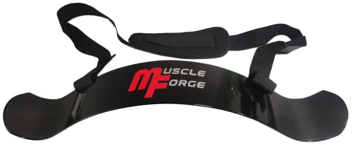 MuscleForge® Arm Blaster, Biceps Trainer, Aislador de bíceps para un óptimo Aislamiento de los músculos del bíceps y del Brazo, Biceps Blaster para Culturismo y Entrenamiento con Pesas