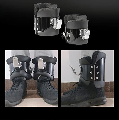 MuscleForge® Botas de inversión por gravedad para el entrenamiento por antigravedad, para colgar en bar - Inversion Gravity Boots para Ejercicios de Abdominales y Espalda, 2 piezas