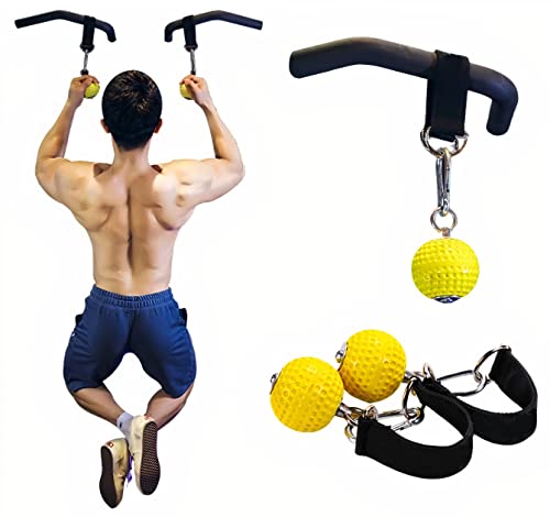 MuscleForge® Trainingskugeln, Grip balls - Klimmzug Kugeln, Klimmzugbälle für Griffkraft und Training im Fitnessstudio oder zu Hause, für Klimmzüge, für Klettertraining