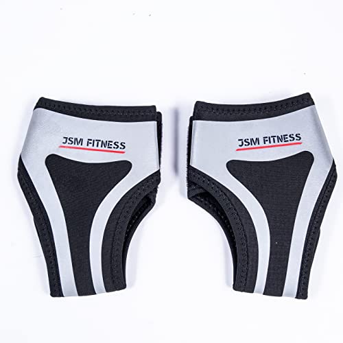 JSM FITNESS® Estabilizador de tobillo, Tobilleras para fútbol, running y entrenamiento de fitness, Tobillera para esguince, flexible y ajustable, 2 piezas - izquierda y derecha