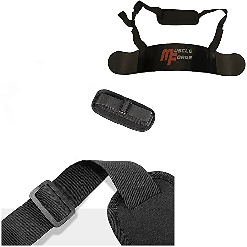 MuscleForge® Arm Blaster, Biceps Trainer, Aislador de bíceps para un óptimo Aislamiento de los músculos del bíceps y del Brazo, Biceps Blaster para Culturismo y Entrenamiento con Pesas