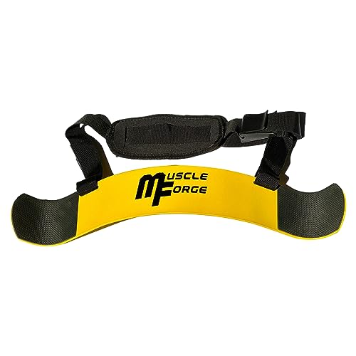 MuscleForge® Arm Blaster, Biceps Trainer, Aislador de bíceps para un óptimo Aislamiento de los músculos del bíceps y del Brazo, Biceps Blaster para Culturismo y Entrenamiento con Pesas