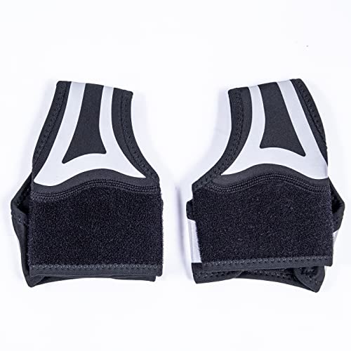 JSM FITNESS® Estabilizador de tobillo, Tobilleras para fútbol, running y entrenamiento de fitness, Tobillera para esguince, flexible y ajustable, 2 piezas - izquierda y derecha