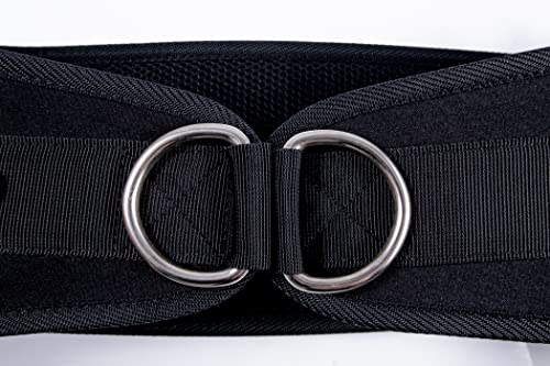 MuscleForge® Dip Belt, Cintura Zavorra fino a 240 kg con una catena e moschettoni, Cintura di pesi per bodybuilding e calisthenics con carico supplementare, Cintura Palestra per Pull-up e Dip