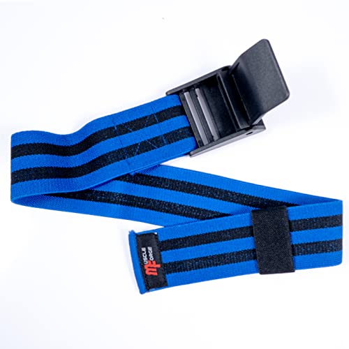 MuscleForge® BFR bänder, Okklusions-Trainingsbänder für Blood Flow Restriction Training, BFR Bands für Kraftsport, Okklusionsbänder für Bodybuilding und Rehabilitation 56/86 cm