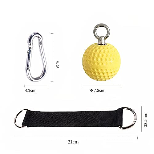 MuscleForge® Bolas de dominadas para la fuerza de agarre, para el entrenamiento de escalada o dominadas, para el entrenamiento en el gimnasio o en casa