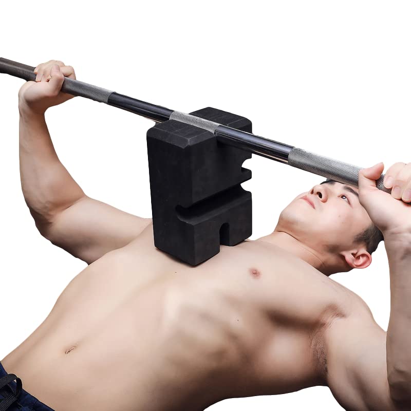 MuscleForge® Bankdrückblöcke, Bankdrücken Trainingsblock, Bankdrückbrett für Kraftdreikämpfer, Gewichtheber und Bodybuilder, zur Steigerung der Kraft beim Kraftdreikampf, Bench press block