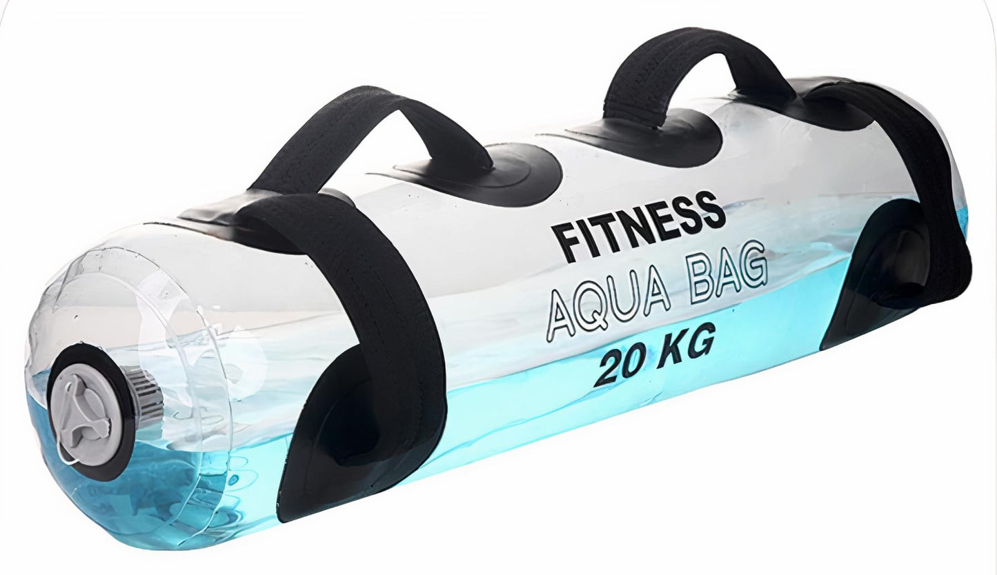 MuscleForge® Aquabag Saco de Arena con Bomba de Aire, Aqua Power Bag 15/20/25/30 kg - Bolsa de Agua para Entrenamiento de Fitness, estabilitad